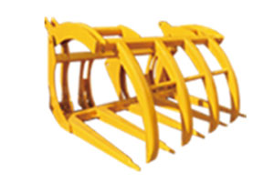 Electric-Loader-grabbing-shovel